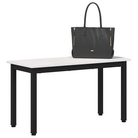 Vidaxl bank wit 80 x 35 x 45 cm massief grenenhout