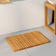 Vidaxl badmat naturel 59 x 40 cm massief acaciahout