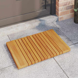 Vidaxl badmat naturel 59 x 40 cm massief acaciahout