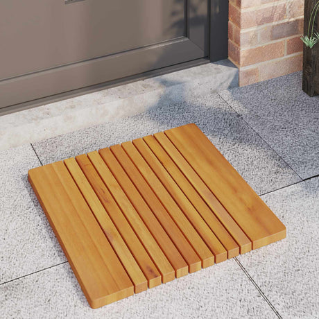 Vidaxl badmat naturel 50 x 52 cm massief acaciahout