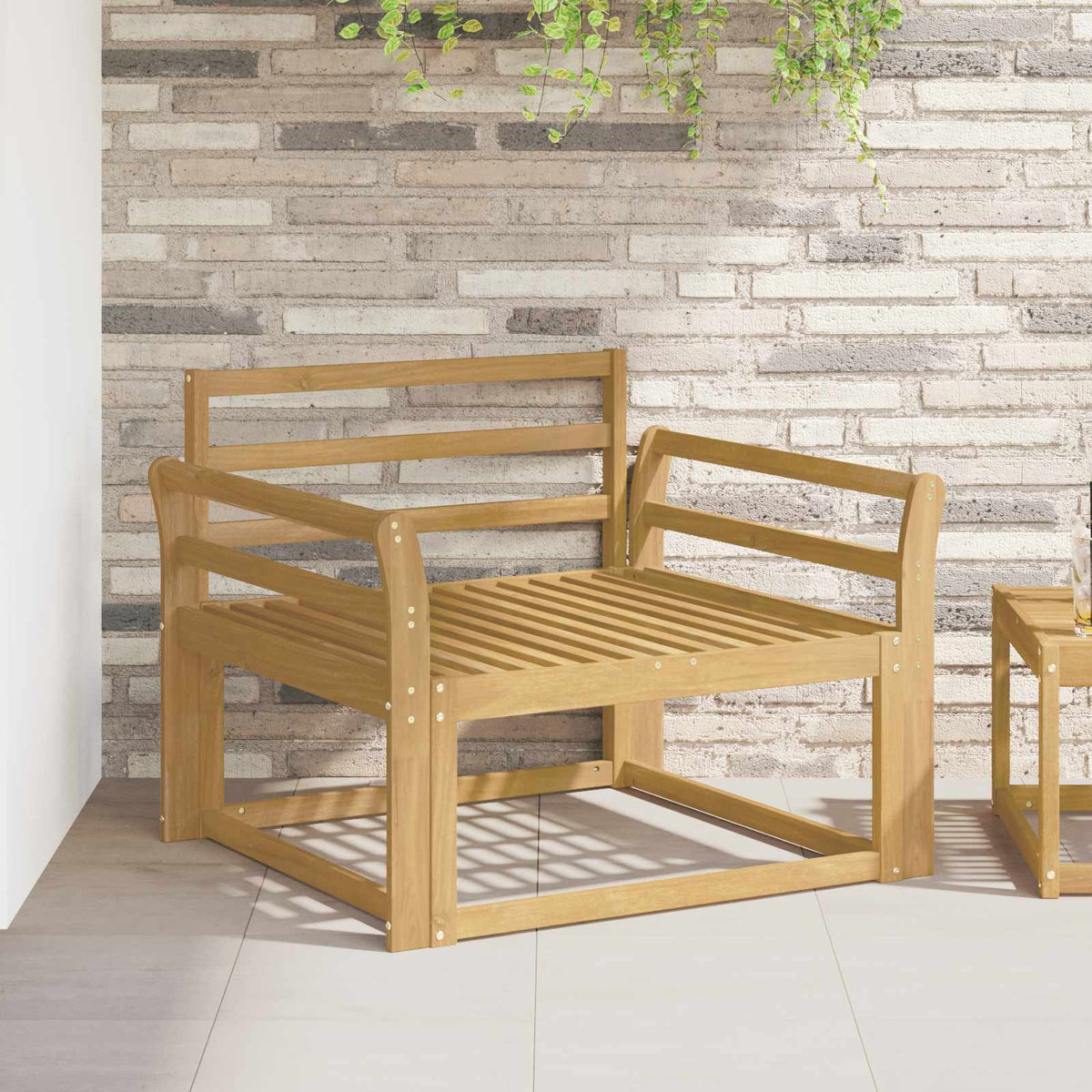 Vidaxl armleuningen module 2 st wit 78,5 x 8,5 x 60 cm
