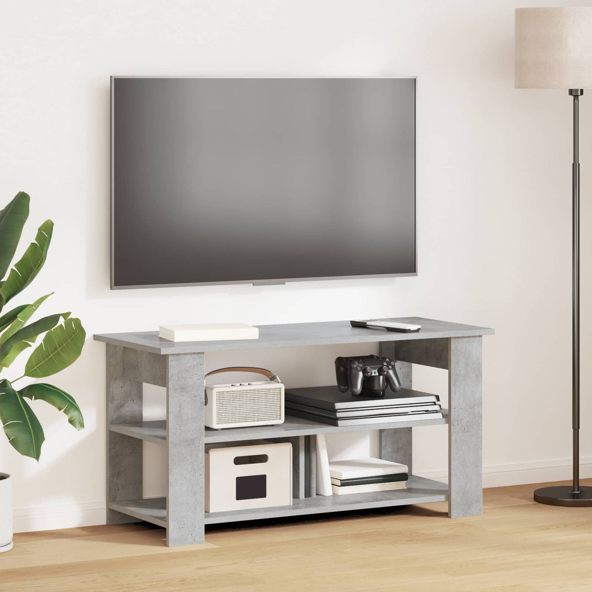 Vidaxl tv-standaard beton grijs 100 x 40 x 50 cm