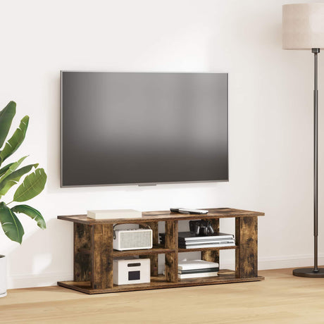 Vidaxl tv-standaard 96 x 35 x 33,5 cm gerookt eiken geconstrueerd hout
