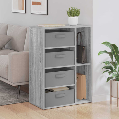 Vidaxl dressoir grijs sonoma 60 x 33,5 x 84 cm