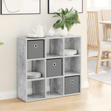 Vidaxl dressoir beton grijs 73,5 x 24 x 69,5 cm