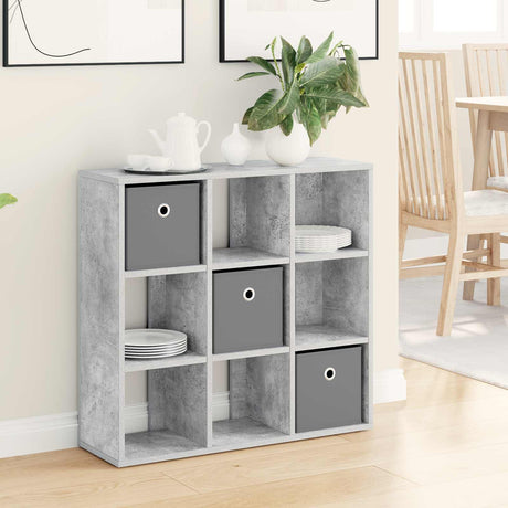 Vidaxl dressoir beton grijs 73,5 x 24 x 69,5 cm