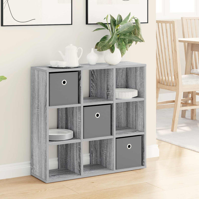 Vidaxl dressoir grijs sonoma 73,5 x 24 x 69,5 cm