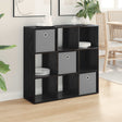 Vidaxl dressoir zwart eiken 88,5 x 29 x 84,5 cm