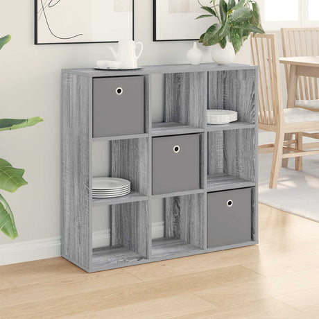 Vidaxl dressoir grijs sonoma 88,5 x 29 x 84,5 cm