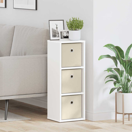 Vidaxl dressoir met lade wit 25,5 x 22 x 69,5 cm