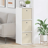 Vidaxl dressoir met lade wit 35 x 32 x 99,5 cm
