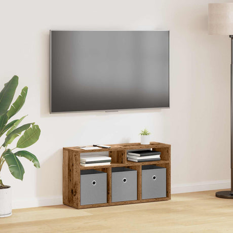 Vidaxl laagkast met lade oudhout 72 x 22,5 x 38 cm