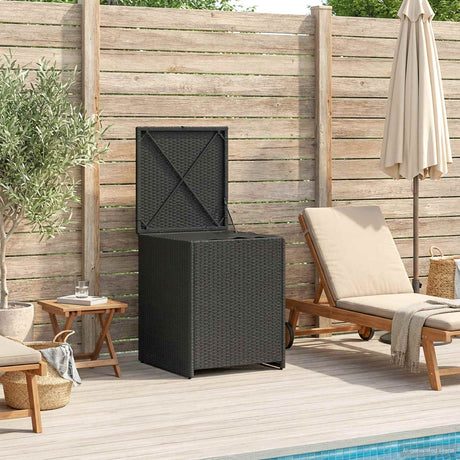 Vidaxl kussenbox 55 x 55 x 69 cm staal