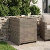 Vidaxl kussenbox 55 x 55 x 69 cm staal