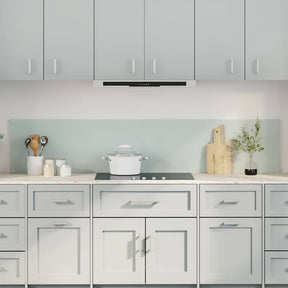 Vidaxl keukenachterwand 2 st wit 100 x 40 cm gehard glas