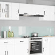 Vidaxl keukenachterwand 2 st wit 120 x 40 cm gehard glas