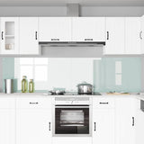 Vidaxl keukenachterwand 2 st wit 120 x 60 cm gehard glas