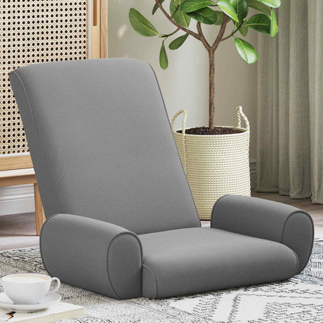 Vidaxl verstelbare vlo stoelen donkergrijs grove fluweel