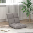 Vidaxl verstelbare vlo stoelen taupe stof