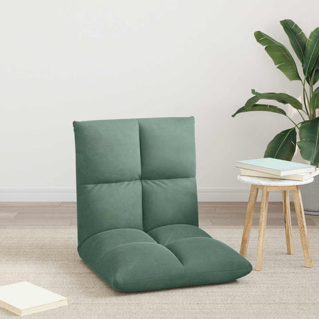 Vidaxl verstelbare vlo stoelen zeegroen fluweel