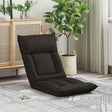 Vidaxl verstelbare vlo stoelen zwart kunstleer