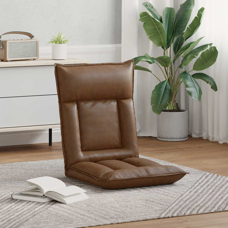 Vidaxl verstelbare vlo stoelen bruin stof