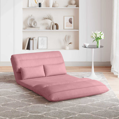 Vidaxl verstelbare vlo stoelen roze fluweel