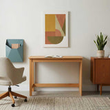 Vidaxl bureau honingbruin 112 x 50 x 75 cm massief vurenhout
