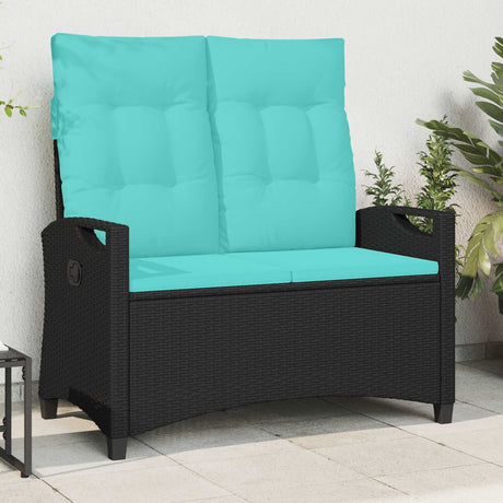 Vidaxl tuinbank met kussen 105 x 60 x 112 cm staal