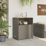 Vidaxl kast met plank grijs 70 x 50 x 87 cm polyester en roly ratten