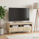 Vidaxl led tv-meubel alkmaar 100 x 35 x 43 cm sonoma eiken