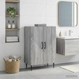 Vidaxl badkamer opbergkast haarlem grijs sonoma 59,5 x 31 x 80 cm