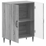 Vidaxl badkamer opbergkast haarlem grijs sonoma 59,5 x 31 x 80 cm