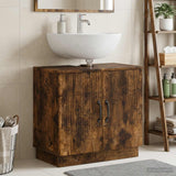 Vidaxl badkamer wastafelkast hoorn gerookt eiken 59,5 x 31,5 x 56 cm