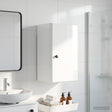 Vidaxl badkamer wandkast breda hoogglans wit 30 x 31 x 59 cm