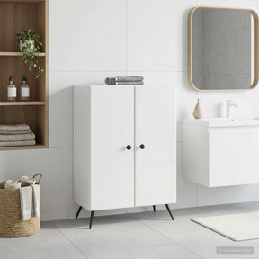 Vidaxl badkamer opbergkast breda hoogglans wit 59,5 x 31 x 80 cm