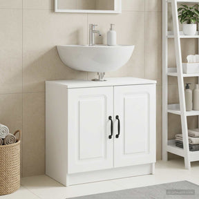 Vidaxl badkamer wastafelkast utrecht wit 59,5 x 31,5 x 59 cm
