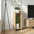 Vidaxl plantenstandaard sonoma eiken 30 x 30 x 80 cm bewerkt hout