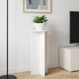 Vidaxl plantenstandaard 2 st hoogglans wit 40 x 40 x 80 cm