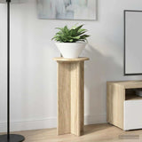 Vidaxl plantenstandaard 2 st sonoma eiken 29,5 x 29,5 x 60 cm