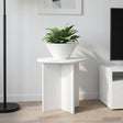 Vidaxl plantenstandaard 2 st wit ø40 x 40 cm bewerkt hout