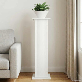 Vidaxl plantenstandaard hoogglans wit 30,5 x 30 x 100,5 cm