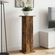 Vidaxl plantenstandaard 2 st gerookt eiken 30,5 x 30 x 100,5 cm