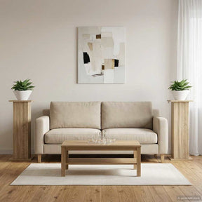 Vidaxl plantenstandaard 2 st sonoma eiken 30,5 x 30 x 80,5 cm