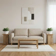 Vidaxl plantenstandaard 2 st artisanaal eiken 30,5 x 30 x 43 cm