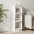 Vidaxl bijzetkast wit 40 x 40 x 100 cm geconstrueerd hout