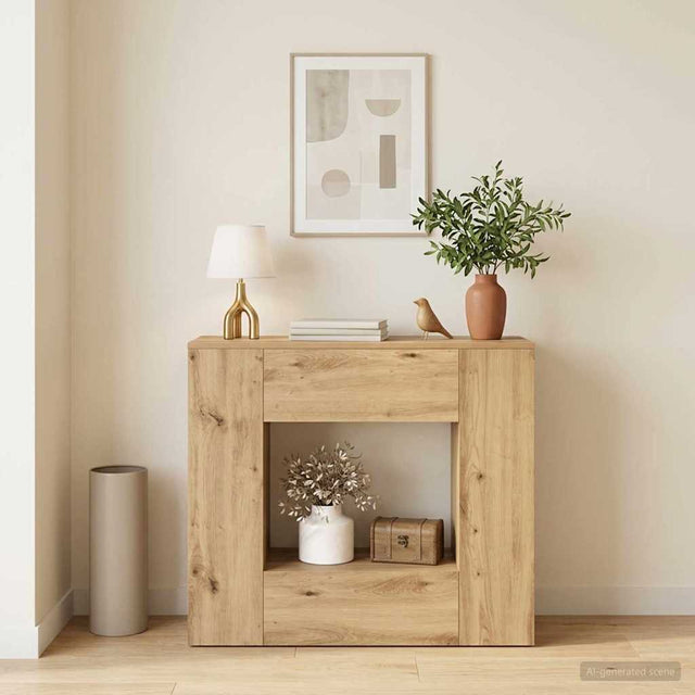 Vidaxl artisan eik 82 x 29 x 74 cm