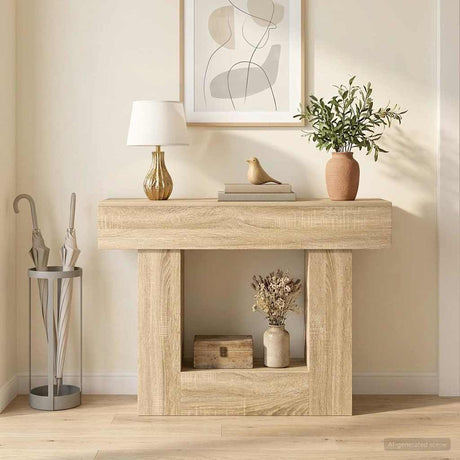 Vidaxl sonoma eiken 101 x 30 x 74 cm