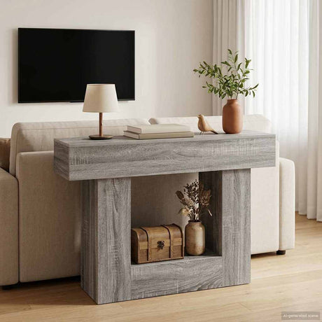 Vidaxl grijze sonoma 101 x 30 x 74 cm