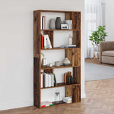 Vidaxl boekenkast 80 x 24 x 159 cm bewerkt hout oudhout